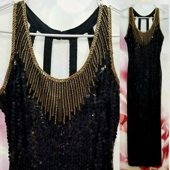 Dresses & Skirts - Sexy Solid Sequin prom/evening dress